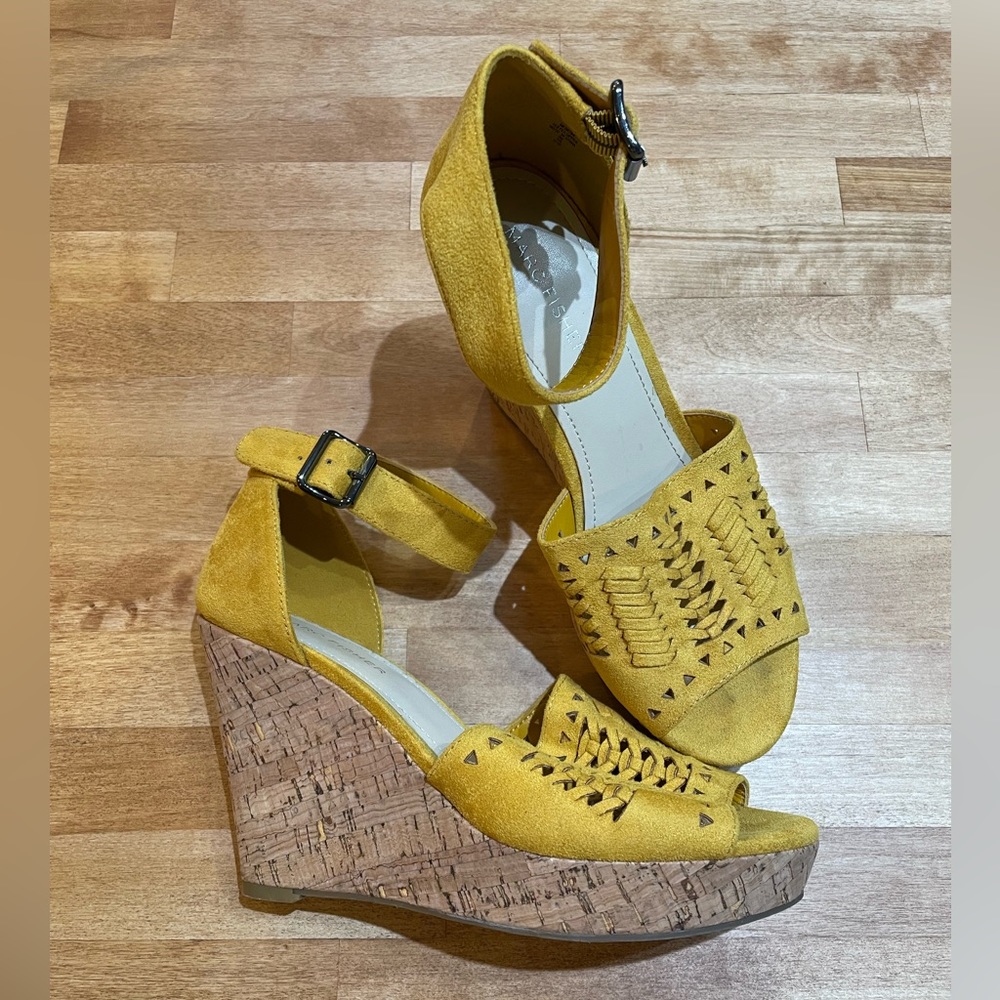 Marc Fisher Batini Cork Wedge